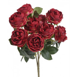 Bukiet róż 10szt, 45cm MIX KOLORÓW