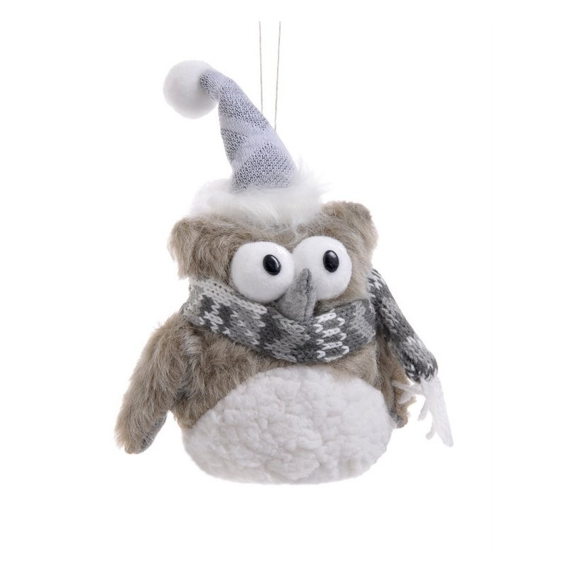 Sowa zawieszka 15 cm- art. dekoracyjny