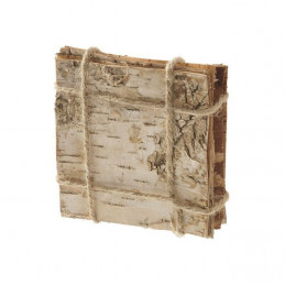 Płaty brzozy 10x10 cm - 8 sztuk/paczka