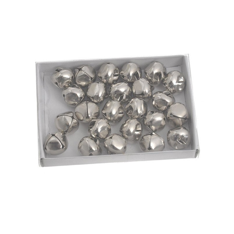 Mini dzwoneczki w pudełku 1,4cm, 24szt/paczka