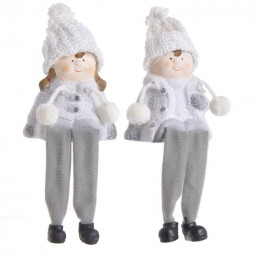 Figurka dziewczynka/chłopczyk z długimi nogami 13-22 cm