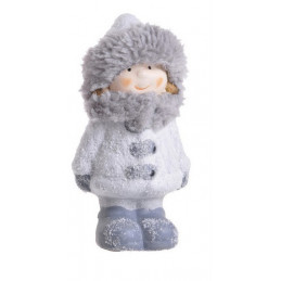Zimowe dziecko 12,5 cm  MIX - ceramika