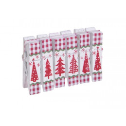 Klamerki 6 szt/kpl, 5 cm