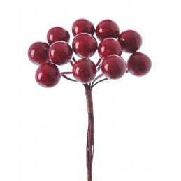 Kuleczki lakierowane 12szt pęczek 10 cm - paczka 12 pęczków