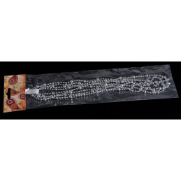 Girlanda 8-6-4mm 2,7 m - SILVER