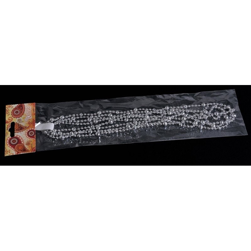 Girlanda 8-6-4mm 2,7 m - SILVER