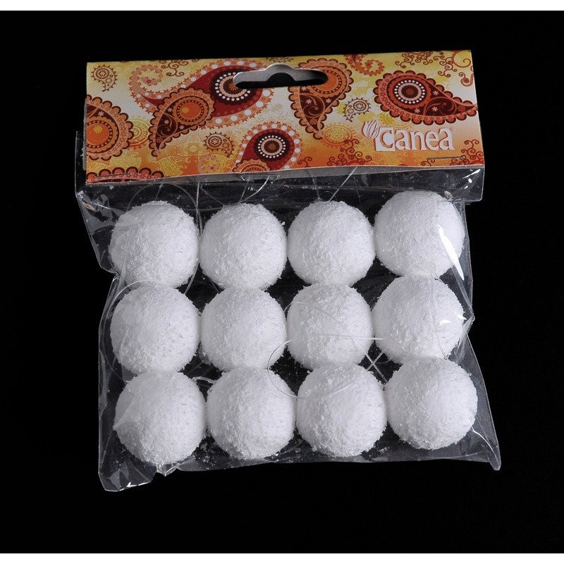 Kule w pudrze 2,8 cm 12 szt/paczka