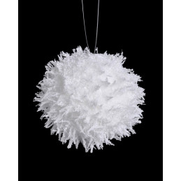 Śnieżki 8 cm 4 szt/paczka - zawieszka