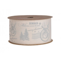 Wstążka 4 cm x 5 m MIX KOLORÓW