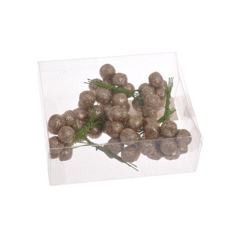 Kuleczki 15 mm w pęczku 6x12szt-pacz 4 KOLORY