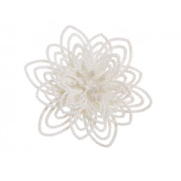 Kwiaty 10 cm, 2szt-kpl - ozdoba choinkowa