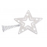 Gwiazda na sprężynie 20 cm - szpic