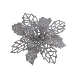 Gwiazda betlejemska 9 cm, 3szt-kpl- ozdoba choinkowa