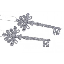 Klucze zawieszki, 2szt-kpl 16cm- ozdoba choinkowa