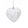 Serce zawieszka 8 cm- ozdoba choinkowa