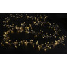 Lampki 300 LED 3m, zasilane 12V - światło ciepłe