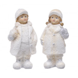 Dziecko 13cm MIX - figurka ceramiczna