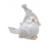 Ptaszek w czapie 8 cm - figurka ceramiczna