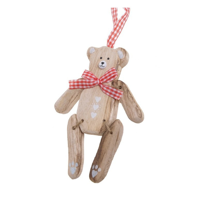 Miś kukiełka 13cm - zawieszka