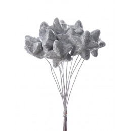 Gwiazdka wypukła S w pęczku - paczka/12 sztuk