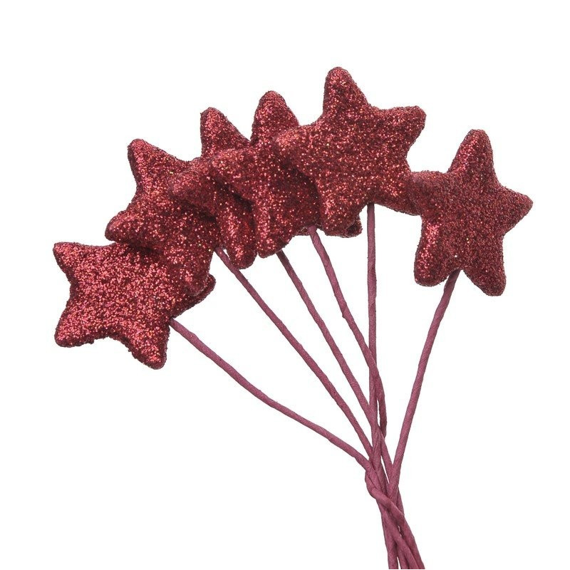 Gwiazdka pik 24szt/pacz - F3 cm