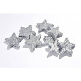 Gwiazdka przestrzenna MIX 24szt -F4-5 cm