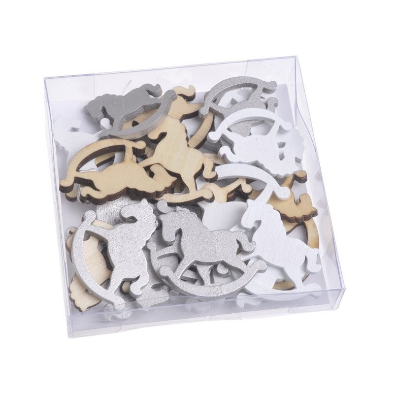 Zestaw ozdób paczka 10x10x2 cm