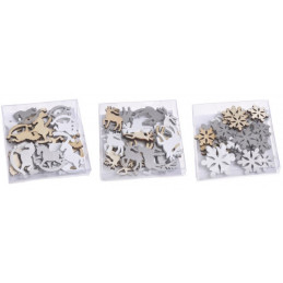 Zestaw ozdób paczka 10x10x2 cm