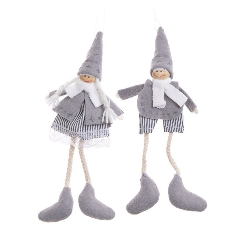 Pacynki 8 cm, 4szt-kpl - zawieszka choinkowa