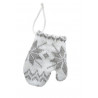 Zawieszka rękawiczka 10 cm, 2szt-kp - zawieszka choinkowa