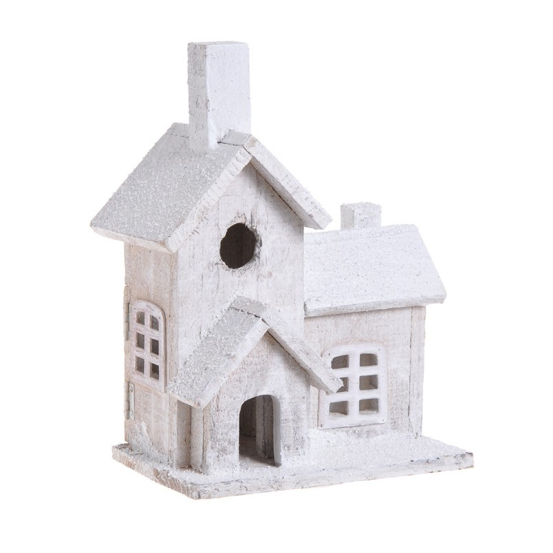 Domek drewniany 21x13x24 cm - artykuł dekoracyjny