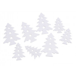 Wykrawanki choinki w paczce 5-7cm, 8szt