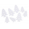 Wykrawanki choinki w paczce 5-7cm, 8szt