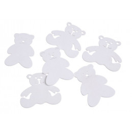 Wykrawanki mix misie w paczce 7cm, 10szt