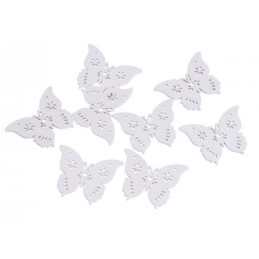 Wykrawanki motyle w paczce 5cm, 8szt