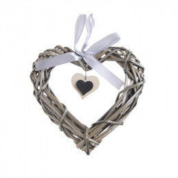 Wyplatane serce 20 cm