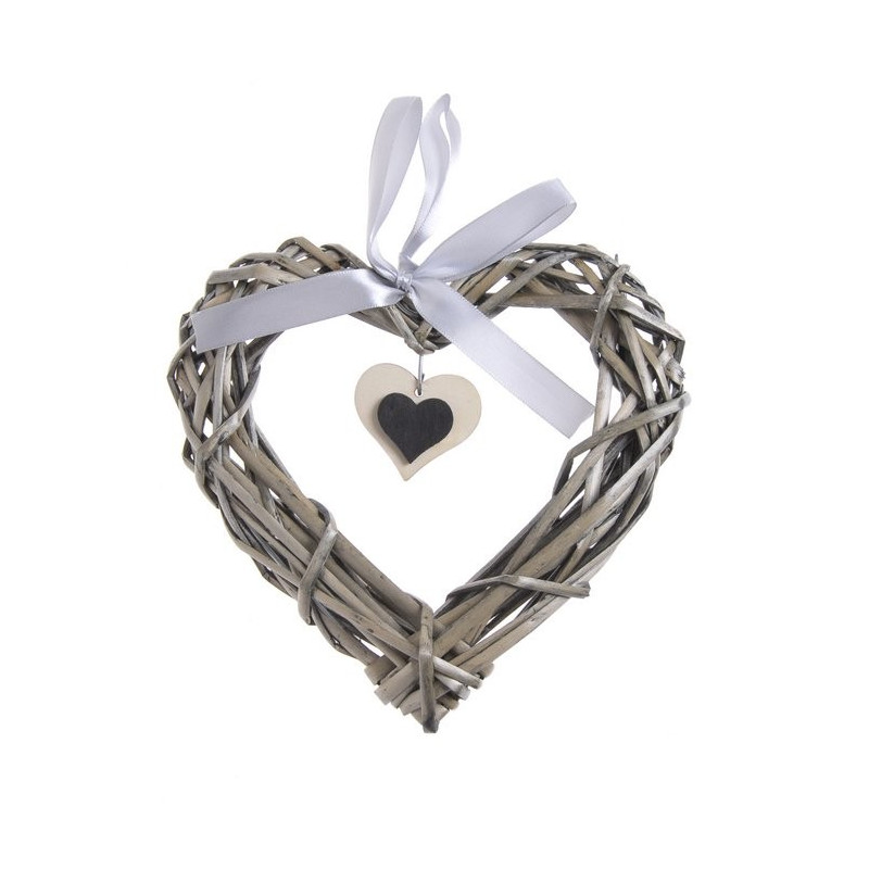 Wyplatane serce 20 cm