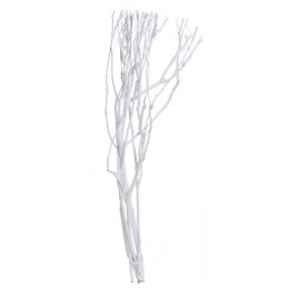 Gałęzie drzewa herbacianego 98 cm, 6szt-pęczek ŚNIEŻNA BIEL