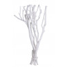 Gałęzie drzewa herbacianego 45 cm, 5szt-pęczekk ŚNIEŻNA BIEL