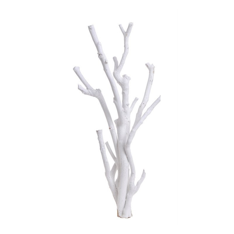 Gałęzie drzewa herbacianego 53cm, 5szt-pęczek ŚNIEŻNA BIEL