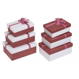 Pudełka 3szt-kpl - 2 wersje kolorystyczne