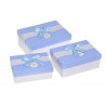 Pudełka 3szt-kpl BLUE/WHITE