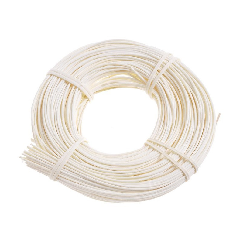 Rattan w krążku wybielany 1.5 mm - 3 mm 75g