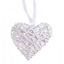 Serce z wikliny 20 x 40 cm - zawieszka