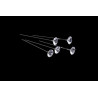 Szpilka diamencik 8mm, 100szt/paczka