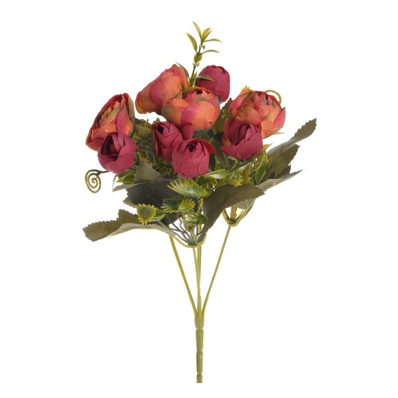 Bukiet camelia x5 28 cm - sztuczna roślina MIX KOLORÓW