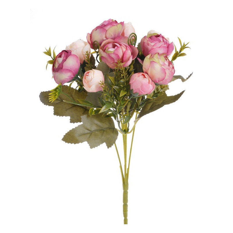 Bukiet camelia x5 28 cm - sztuczna roślina MIX KOLORÓW