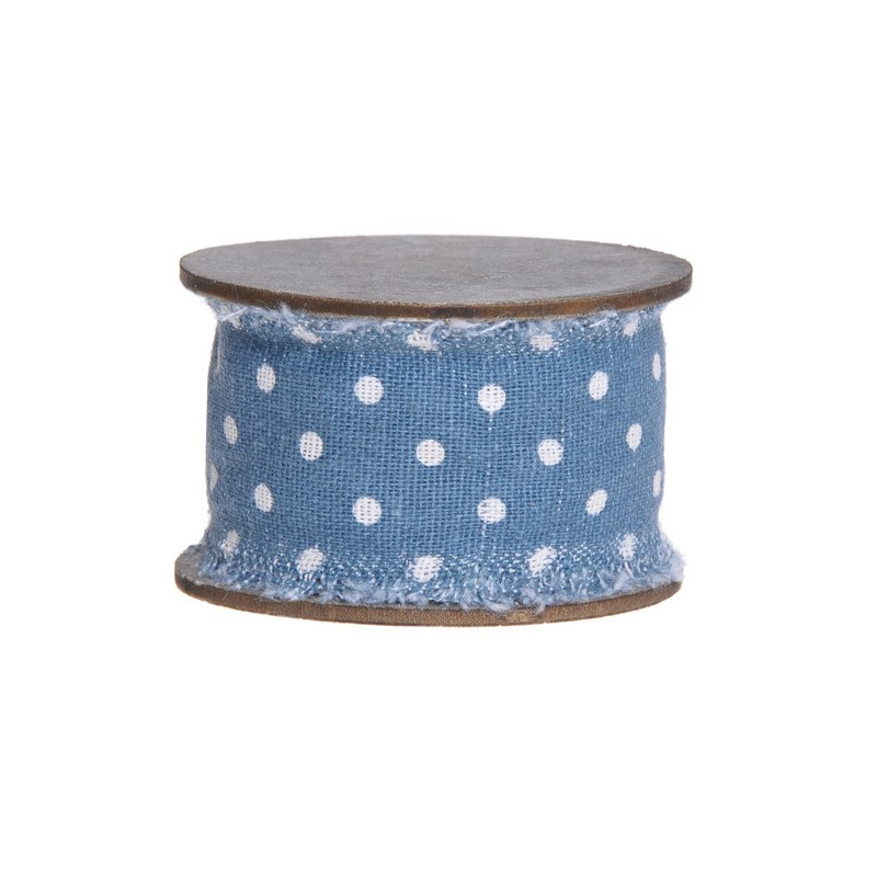 Taśma w groszki 4cm, 3 m MIX KOLORÓW