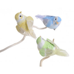 Ptaszek 8,5 cm na klipie - 6sztuk/paczka