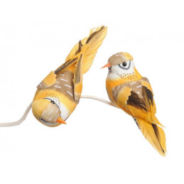 Ptaszek 10cm na klipie 6szt